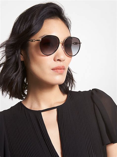 michael kors brown aviator sunglasses|where to buy aviator sunglasses.